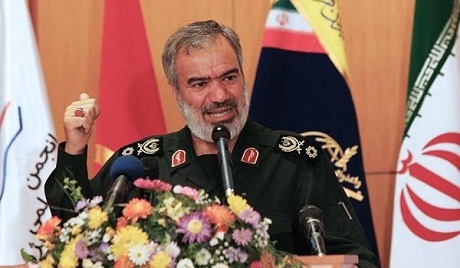 Chuẩn Đô đốc Iran gửi thông điệp cứng rắn tới Mỹ - 1 Chuẩn Đô đốc Ali Fadavi. (Ảnh: