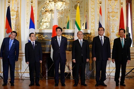 Lãnh đạo các nước tham dự Hội nghị cấp cao Mê Kông – Nhật Bản (Ảnh: