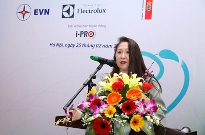 Electrolux cùng chung tay hành động vì một hành tinh xanh - 1 Bà Elizabeth Png-Reade - Đại diện Công ty Electrolux Việt Nam.