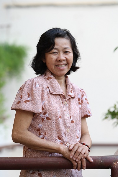 Nghề dạy học cho trẻ thiểu năng trí tuệ đến với cô như một cái duyên.