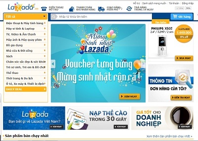 Chuỗi sự kiện mừng Lazada tròn 1 năm tuổi  - 1 Chuỗi sự kiện mừng Lazada tròn 1 năm tuổi