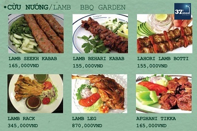 Phố ngon 37 – Khám phá ẩm thực Trung Đông huyền bí! - 2 Sườn cừu – xiên gà dùng cùng bánh Nan nướng.