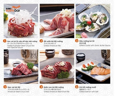 Đa dạng Sushi với Sumo Sushibar - 3 Đa dạng Sushi với Sumo Sushibar