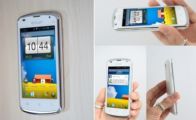 Q-Smart S16: Android 4.1 Jelly Bean - màn hình 4.0’’ WVGA - 1 Q-Smart S16: Android 4.1 Jelly Bean - màn hình 4.0’’ WVGA