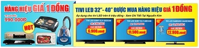 Chúc mừng Đại lễ - Nguyễn Kim ưu đãi mua sắm đến 30% - 1 Chúc mừng Đại lễ - Nguyễn Kim ưu đãi mua sắm đến 30%