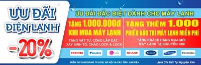 Chúc mừng Đại lễ - Nguyễn Kim ưu đãi mua sắm đến 30% - 5 Chúc mừng Đại lễ - Nguyễn Kim ưu đãi mua sắm đến 30%