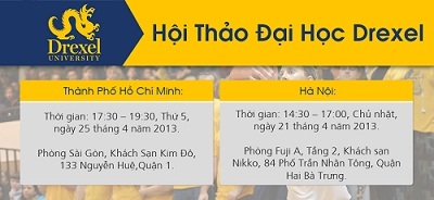 Học Bổng lên tới $26,000 Đại Học Drexel, Mỹ