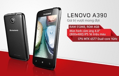Lenovo A390: Smartphone tốt và đáng giá nhất - 1 Thiết kế