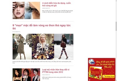 Quảng cáo trực tuyến: nhiều nhãn hàng lớn ưa chuộng hình thức Balloon Ad - 1 Một mẫu Expandable Banner của Balloon Ad.