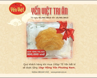 Tổ Yến chưng Đường phèn và Hạt sen.