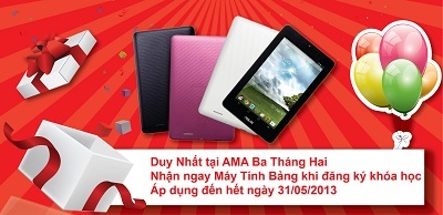 Tài Trợ 100% Lệ Phí Thi chứng chỉ quốc tế - TOEFL, IELTS, TOEIC, SAT, FCE - 3 Chương trình mừng sinh nhật AMA 3/2: