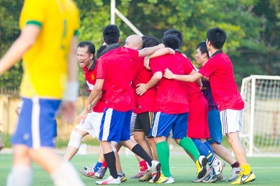 Giải bóng đá của Hiệp hội cựu du học sinh Anh tại Việt Nam - UKAV Cup 2013 - 4 Lễ khai mạc giải bóng đá UKAV Cup 2013