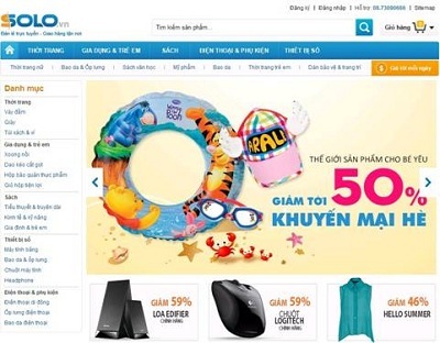 Làn sóng mới của bán lẻ trực tuyến - 2 Giao diện website Muachung.vn của VCCorp.