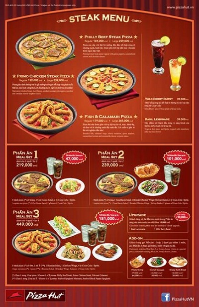 “STEAK PIZZA - Tiệc NƯỚNG hảo hạng” - 2 Steak Pizza với 3