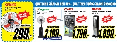 Hàng hè khuyến mại khủng - Quà tặng lớn tại Media Mart - 3 Hàng hè khuyến mại khủng - Quà tặng lớn tại Media Mart