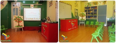 Phòng học kỹ năng sống tiêu chuẩn tại các hệ thống SmartFastKids.