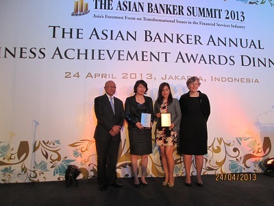 Maritime Bank nhận hai giải thưởng lớn của Tạp chí The Asian Banker - 1 Maritime Bank vinh dự nhận hai giải thưởng lớn do Tạp chí The Asian Banker trao tặng