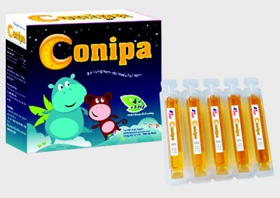 Conipa – Giải pháp cho hội chứng thiếu hụt kẽm - 2 Conipa được đóng trong ống nhựa đã phân liều sẵn thuận tiện cho việc sử dụng.