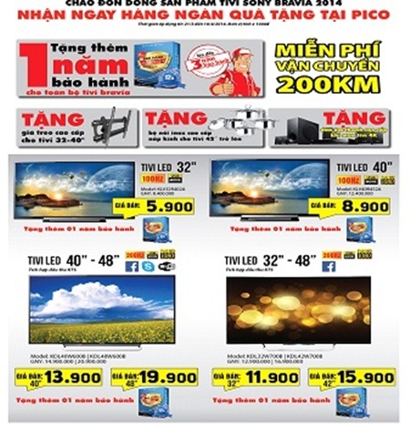 Khám phá bộ đôi tivi Sony Bravia W700B, W800B tại Pico - 1 Tìm hiểu thêm về bộ đôi siêu phẩm công nghệ Sony Bravia W700B và W800B