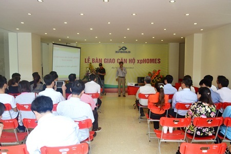 Bàn giao 300 căn hộ xpHOMES Tân Tây Đô