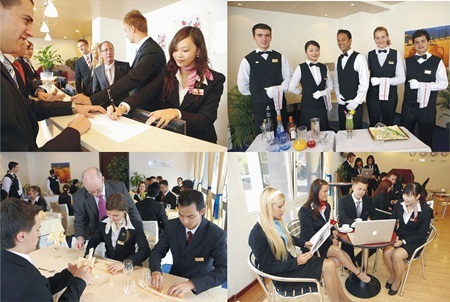 Sinh viên khắp nơi trên thế giới đến HTMi để học về quản lý