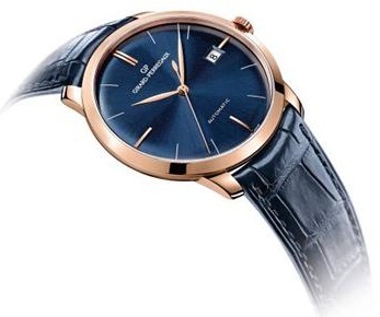 Những điểm sáng của Hội chợ Đồng hồ Quốc tế Baselworld 2014 - 6 GP Vintage 1945 mặt số xanh đậm và vàng đồng
