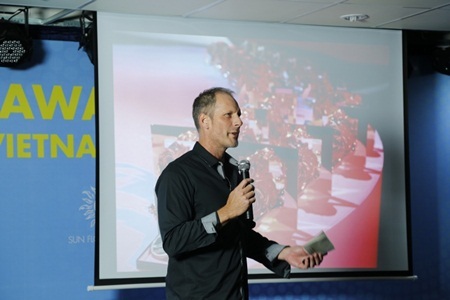 Đại diện Ban tổ chức và BGK tại đêm gala trao giải Vietnam Young Lions 2014