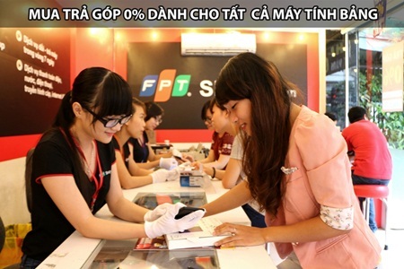 Thông tin chi tiết mua trả góp 0% dành cho tất cả mấy tính bảng