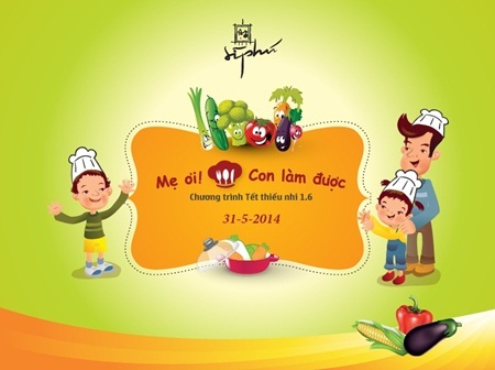 “Mẹ ơi! Con làm được” năm 2014: Nêm yêu thương trong bữa ăn gia đình - 1 “Mẹ ơi! Con làm được” năm 2014: Nêm yêu thương trong bữa ăn gia đình