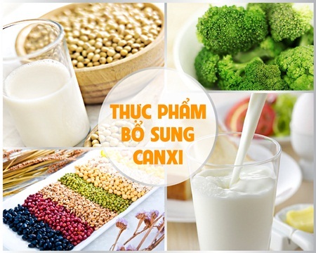 Các thực phẩm bổ sung canxi cho cơ thể