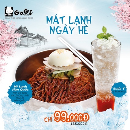 Giải nhiệt mùa Hè với mì lạnh Hàn Quốc - 4 Cùng không gian