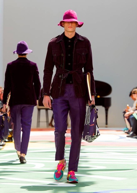 Burberry ra mắt BST Nam Prorsum Xuân Hè 2015 - 8 Burberry ra mắt BST Nam Prorsum Xuân Hè 2015