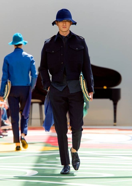Burberry ra mắt BST Nam Prorsum Xuân Hè 2015 - 9 Burberry ra mắt BST Nam Prorsum Xuân Hè 2015