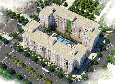 CEO Group chính thức được chấp nhận phê duyệt đầu tư dự án nhà ở xã hội - 2 Bamboo Garden gồm 2 tòa chung cư, mỗi tòa cao 9 tầng, tổng số 432 căn hộ