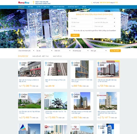 Phiên giao dịch bất động sản trực tuyến đầu tiên tại Việt Nam - 2 Phiên giao dịch mua nhà chính chủ lần đầu tại Việt Nam đã chính thức mở bán
