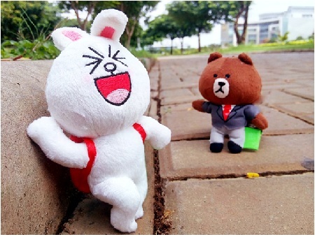 Gấu Brown, Thỏ Cony Cosplay đồ ăn - Shop Gấu Bông 100k - gaubongcaocap.com