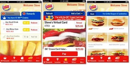 Burger King và ứng dụng hỗ trợ cho người tiêu dùng