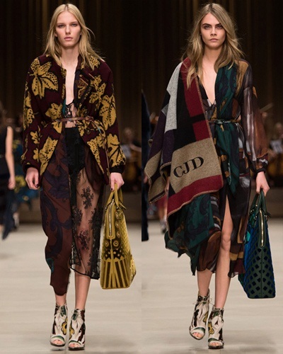 Suki WateŲhouse xúng xính trong chiếc poncho ấm áp.