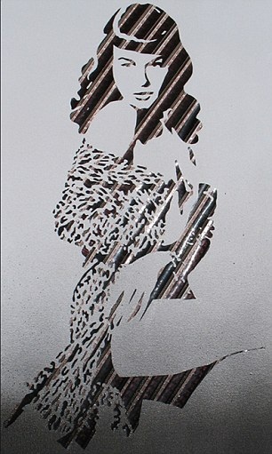 Chân dung nghệ sĩ từ dây băng cát-xét - 9 Người mẫu nổi tiếng những năm 1950, Bettie Page