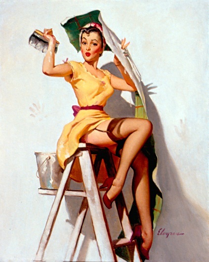 Thể loại tranh “pin-up” nóng bỏng của thập niên 1950 - 12 Hồ Bích Ngọc