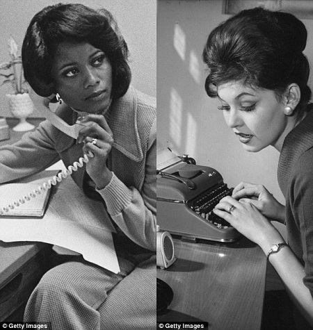 Hình ảnh những cô thư ký xinh đẹp trở nên thời thượng trong các bộ phim truyền hình lúc bấy giờ