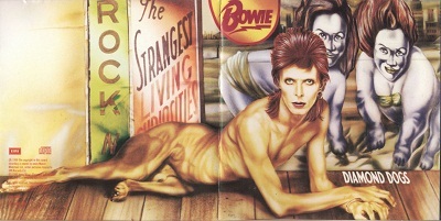Những đĩa nhạc bị thu hồi vì bìa đĩa gây sốc - 3 Diamond Dogs – David Bowie (1974)