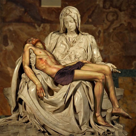 Đoạt Sư tử vàng- “Pieta” lật tẩy thế lực đen tối của đồng tiền - 2 Bức tượng Pieta tại Vatican