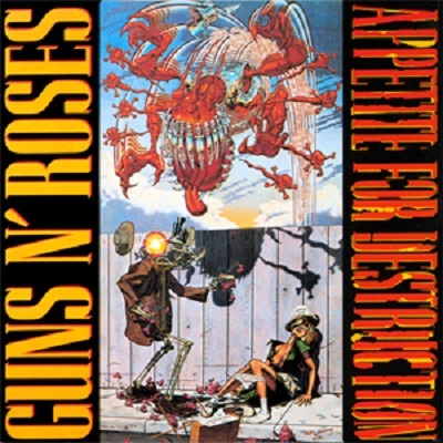 Những đĩa nhạc bị thu hồi vì bìa đĩa gây sốc - 15 Appetite for Destruction – Guns n Roses (1987)
