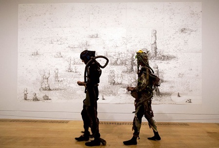Turner Prize vinh danh những nghệ sĩ tạo hình của Anh - 5 Bức hoạ có tên