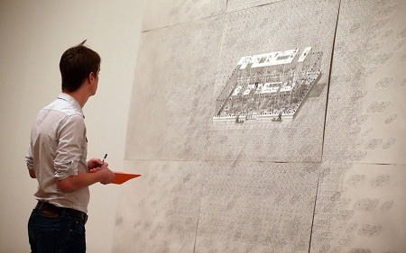 Turner Prize vinh danh những nghệ sĩ tạo hình của Anh - 7 Một bức tranh trừu tượng có tên là