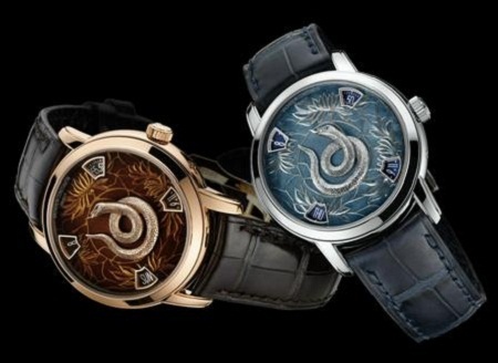 Ngắm những trang sức hình rắn đắt giá - 3 Chất liệu vàng và nạm đá quý, giá 2.450 đô la.