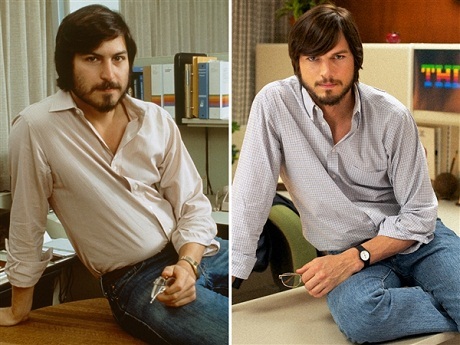 Ashton Kutcher nhập viện vì ăn chay giống Steve Jobs - 2 Steve Jobs - Ashton Kutcher và những điểm tương đồng