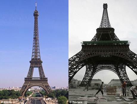 Trung Quốc bị tố là quốc gia "ăn cắp" kiến trúc giỏi nhất thế giới - 5 Tháp Eiffel của thành phố Paris và tháp Eiffel “phiên bản 2” của thành phố Hàng Châu