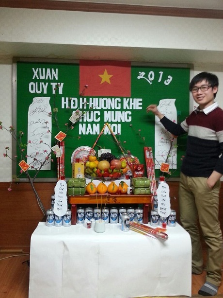 Lao động tại Hàn Quốc đón Xuân - 1 Mâm cơm cúng mang hương vị cổ truyền dân tộc